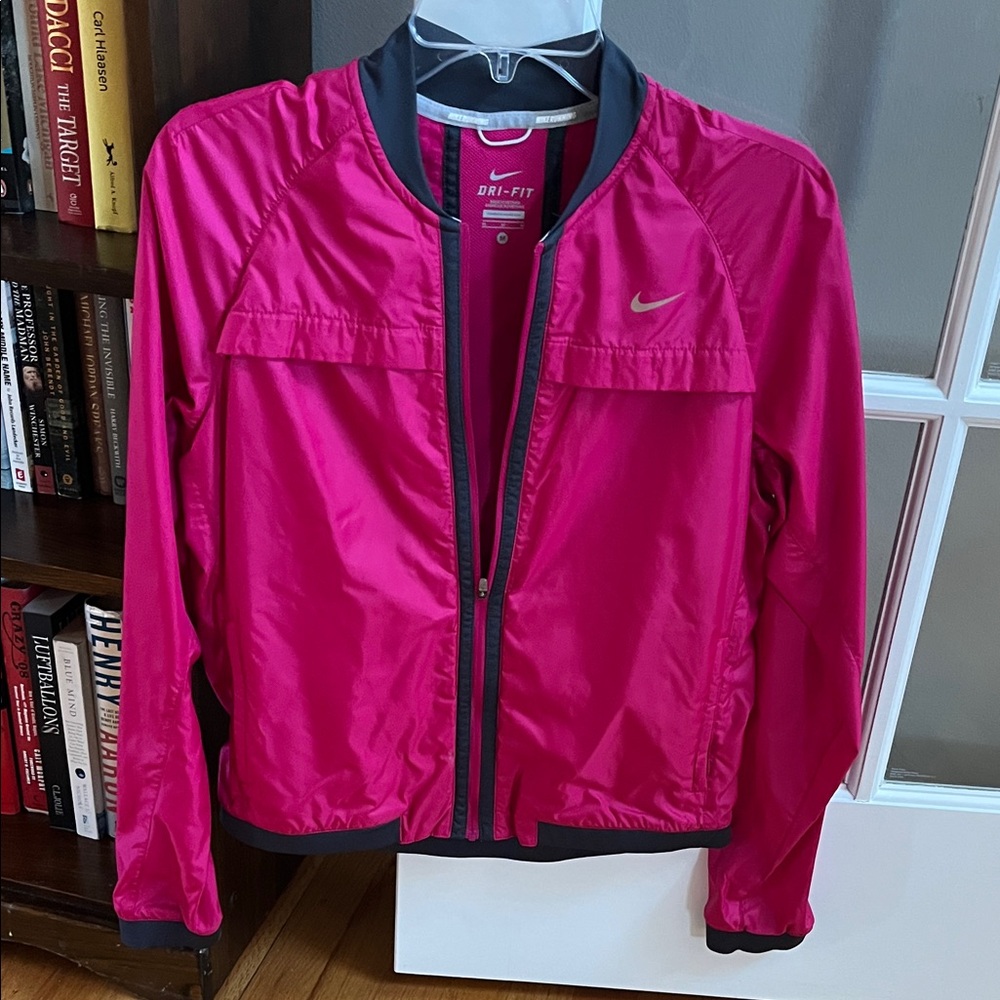 Nike Women's Hot Pink Dri-FIT Running Jacket